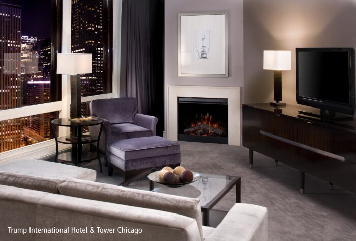 Apartamenty Hotelu Trump Tower w Chicago, USA 