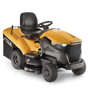 Traktor ogrodowy STIGA Estate 7102 – widok z boku na białym tle, sprzedaż Techfix Radom