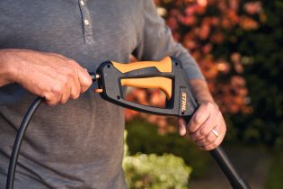 Myjka wysokociśnieniowa STIHL RE 110 Plus – detal pistoletu z wyzwalaczem, autoryzowany dealer Techfix Radom