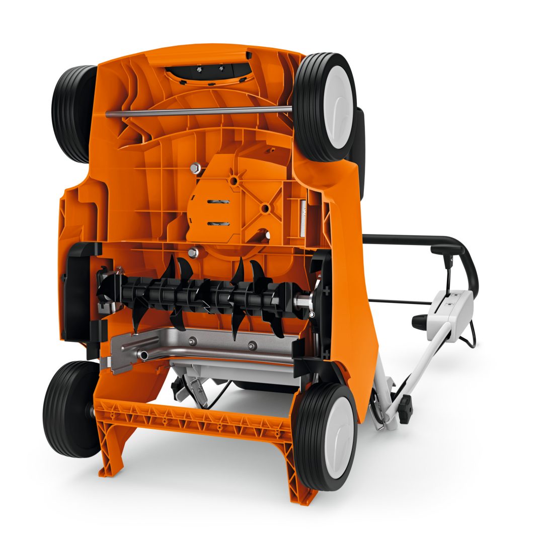 Wertykulator spalinowy STIHL RL 540 – widok od spodu na wałek roboczy, autoryzowany dealer Techfix Radom