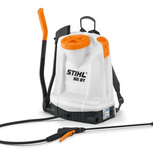 Opryskiwacz plecakowy STIHL SG 51 – widok z przodu na zbiornik i pasy, sprzedaż Techfix Radom