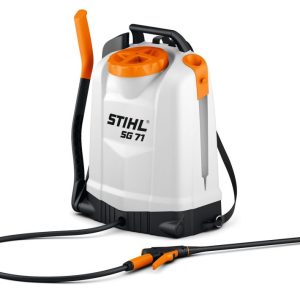 Opryskiwacz plecakowy STIHL SG 71 – widok z przodu na zbiornik i lancę, sprzedaż Techfix Radom
