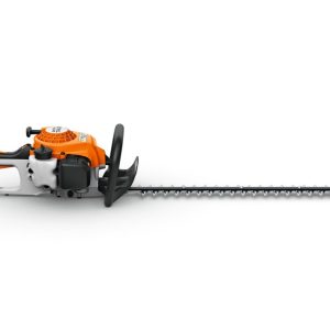 Nożyce spalinowe STIHL HS 45 – widok z boku na listwę tnącą i korpus, Techfix Radom