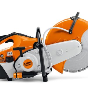 Przecinarka spalinowa STIHL TS 500i – widok z boku na tarczę tnącą i korpus, Techfix Radom