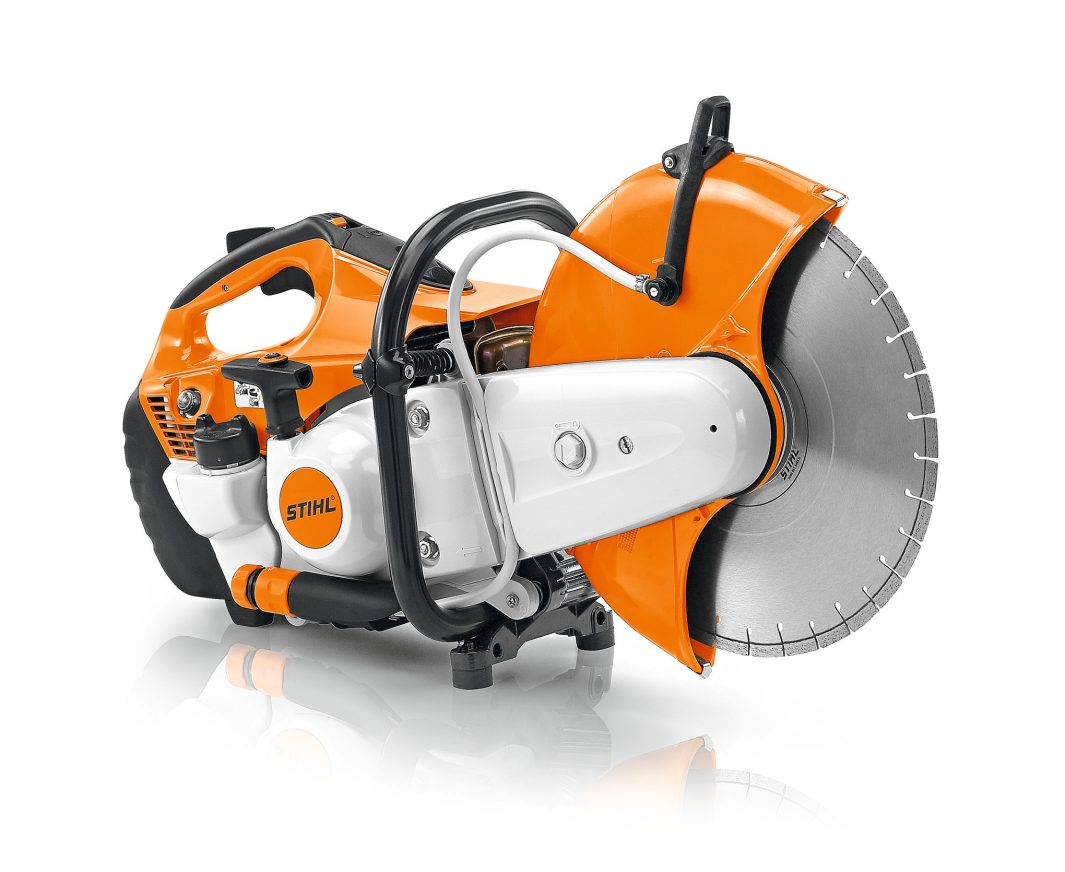 Przecinarka spalinowa STIHL TS 500i – widok z boku na uchwyt i tarczę, sprzedaż Techfix Radom