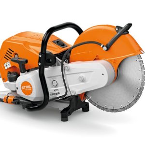 Przecinarka STIHL TS 710i – widok z boku na uchwyt i tarczę tnącą, Techfix Radom