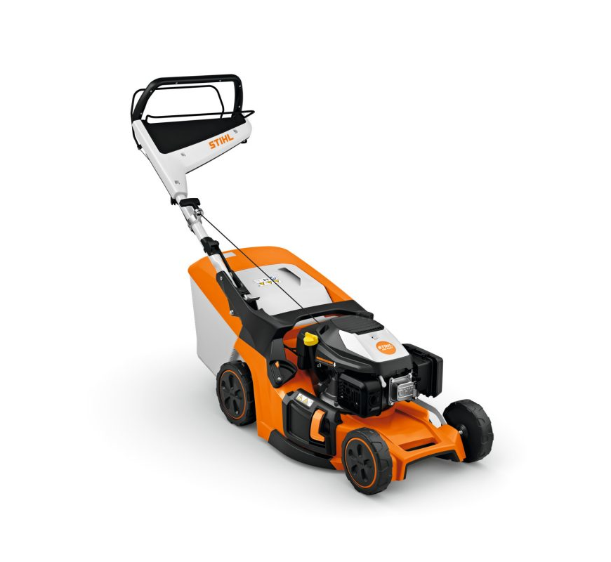 Kosiarka spalinowa STIHL RM 448.3 T – widok z przodu na silnik i koła, sprzedaż Techfix Radom
