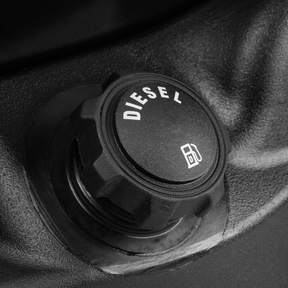 Nagrzewnica Master BV 77 – zbliżenie na korek wlewu paliwa diesel w zbiorniku, Techfix Radom