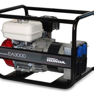 Agregat EA3000 z silnikiem Honda GX200 3 kW w stalowej ramie, Techfix Radom