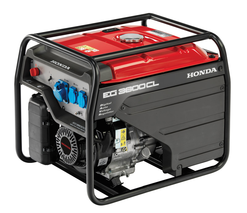 Agregat prądotwórczy Honda EG3600CL 3,6 kW z silnikiem GX270, Techfix Radom
