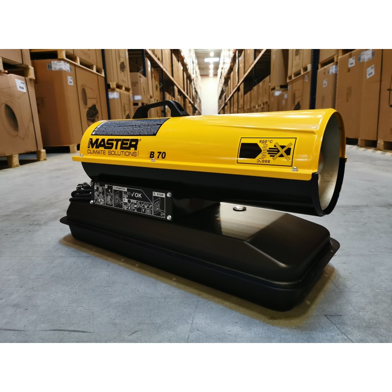 Nagrzewnica Master B 70 CED do magazynu i hali